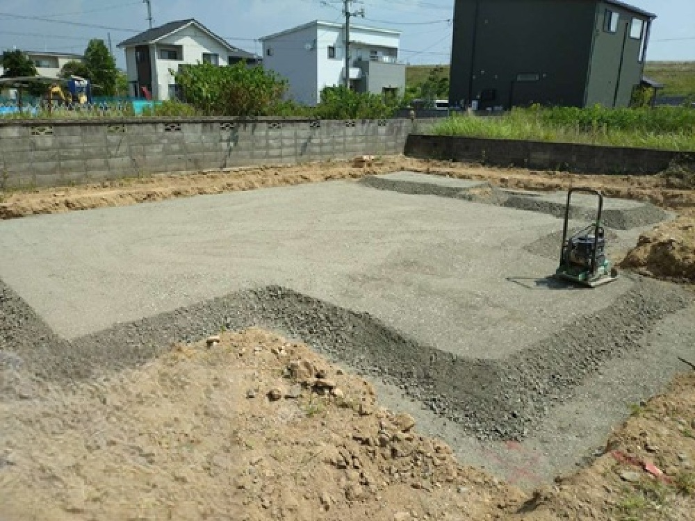 基礎工事着工
