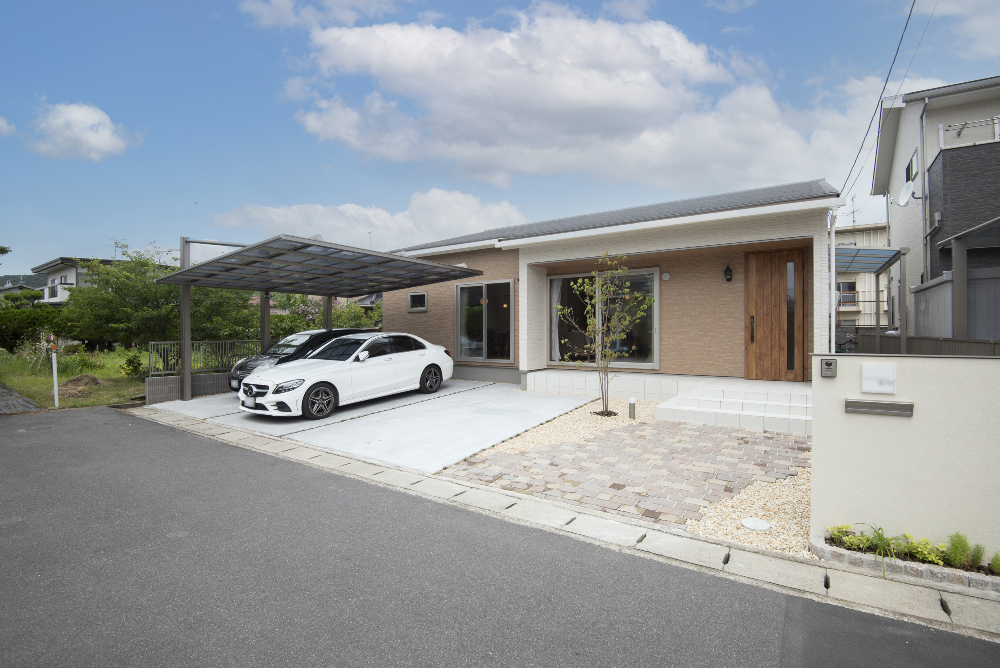 岡山の平屋建て新築工事│岡山市北区Y様邸