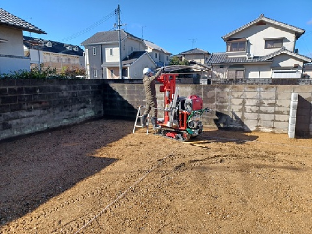 地盤調査
