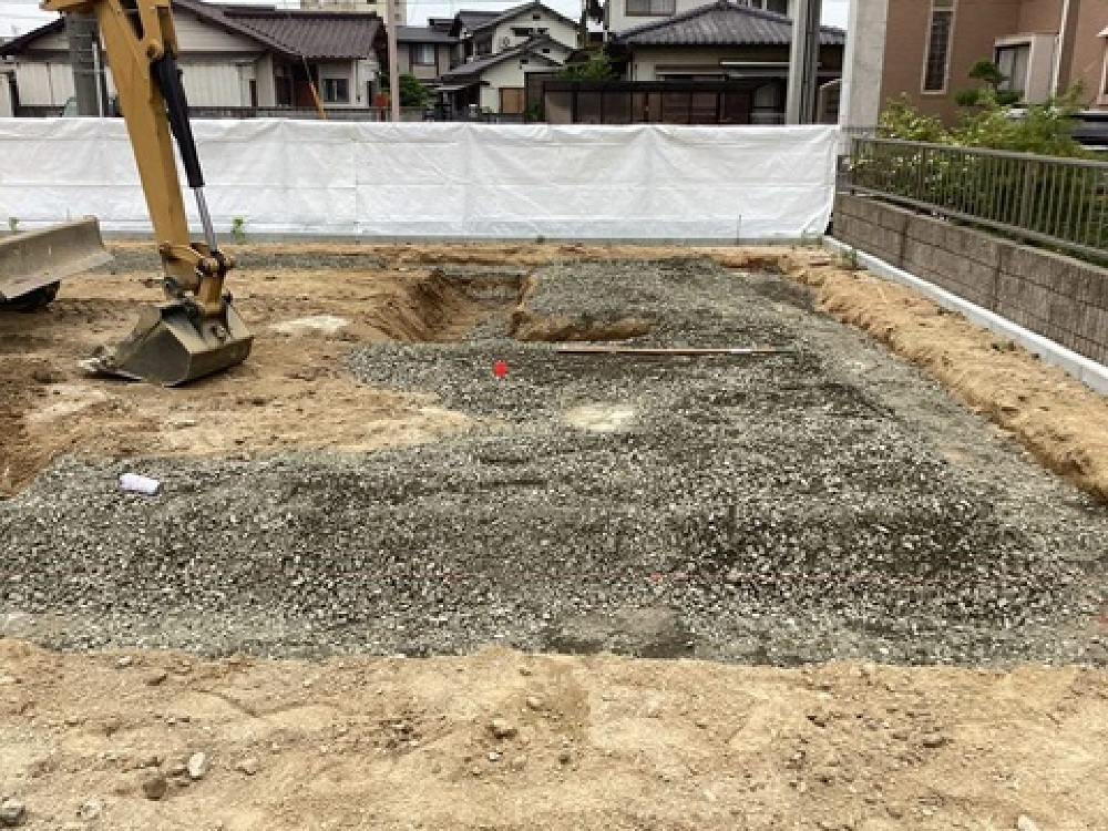 基礎工事着工