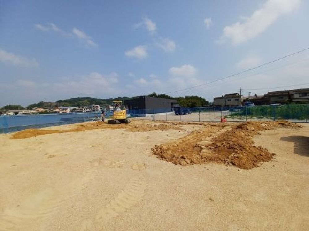 基礎工事スタート