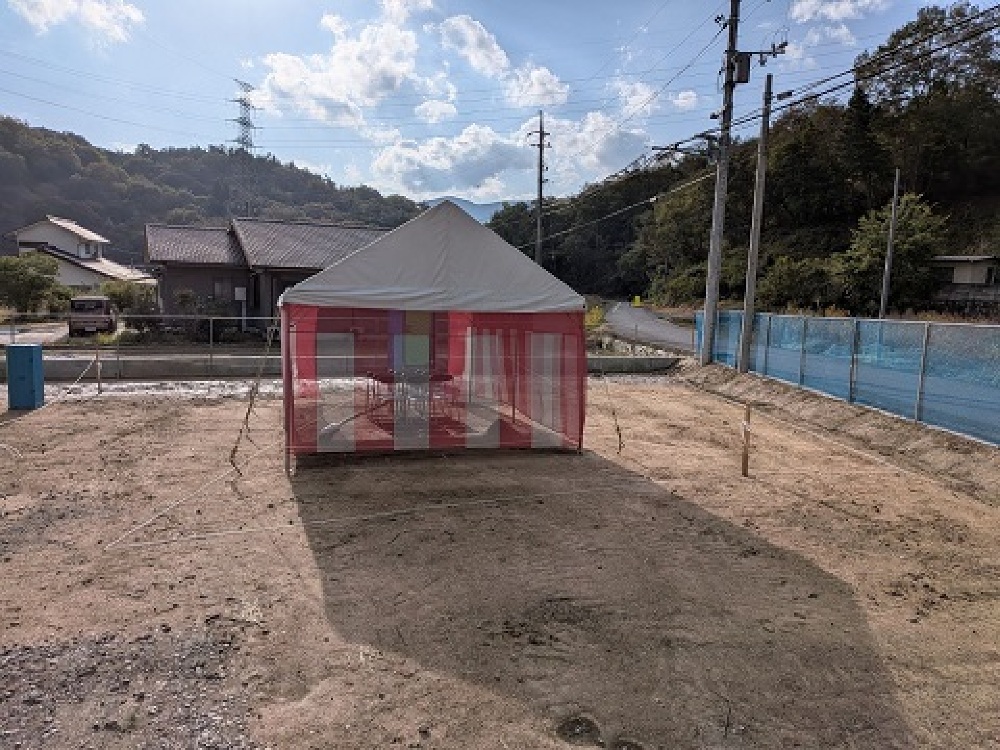 地縄張り＆地鎮祭