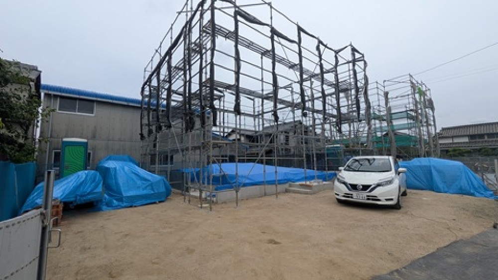 足場組+荷受け