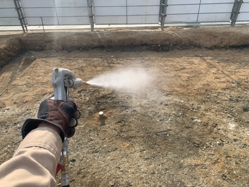 土壌処理（防蟻）