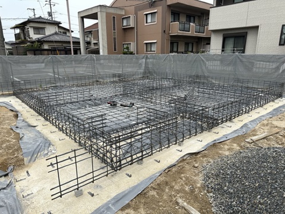基礎配筋工事
