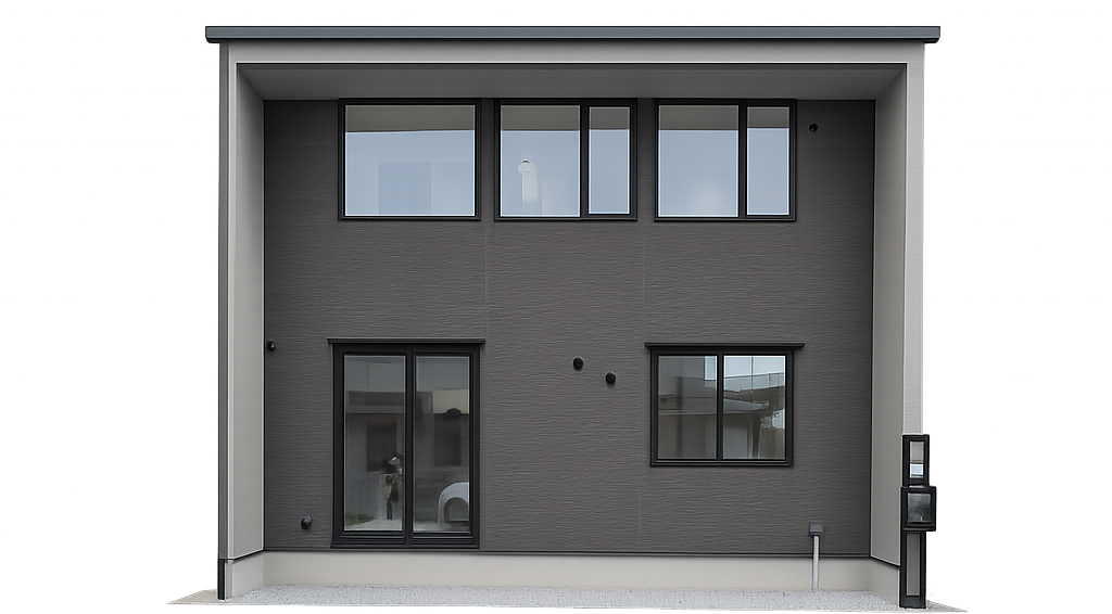 Eaves All in one 二階建て 完成予想パース