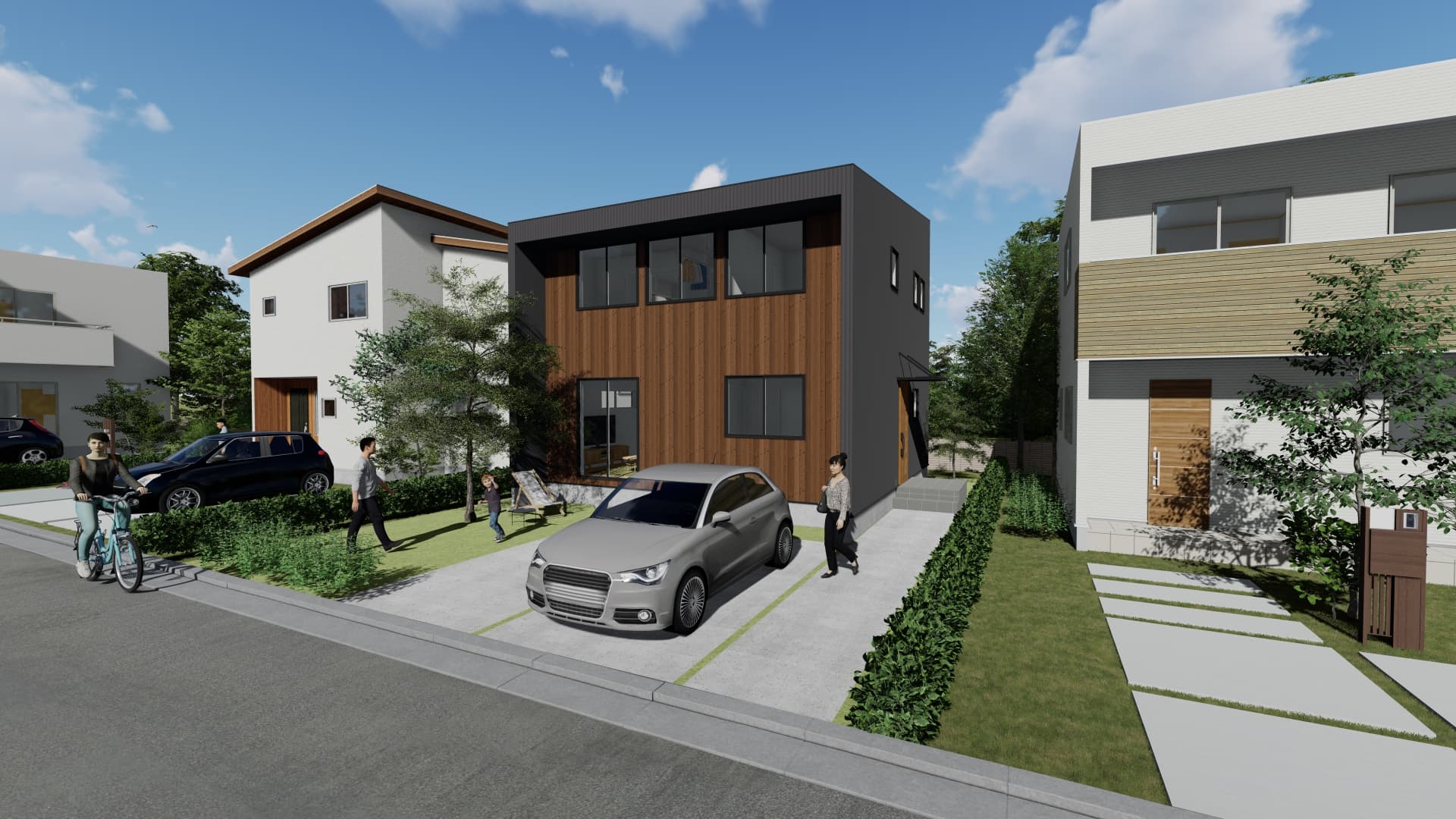 二階建てプラン-Eaves All in one イーブスオールインワン倉敷カスケの家