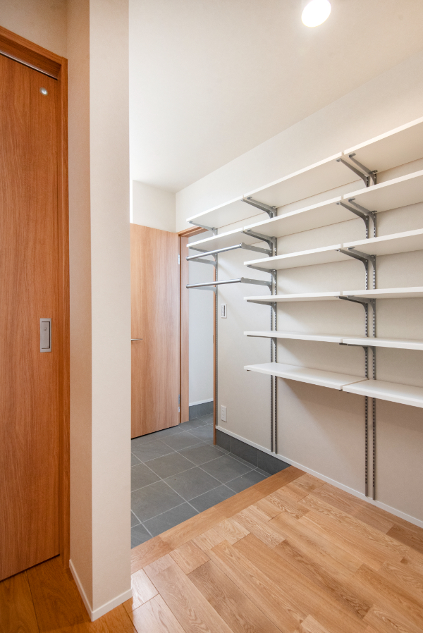 家族用玄関動線